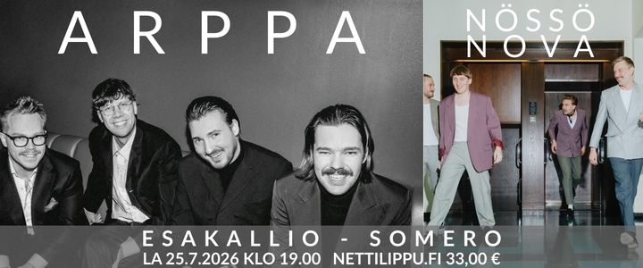 Arppa ja Nössö Nova Esakalliolla