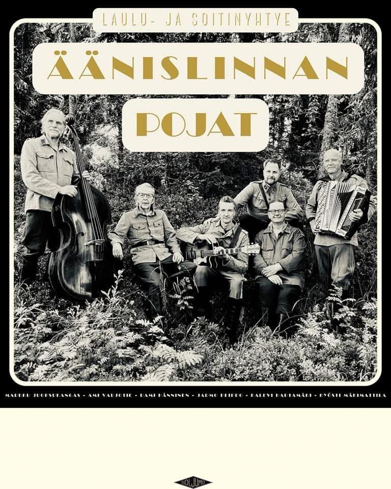 Äänislinnan pojat, solisteina Kyösti Mäkimattila ja Ami Varjotie sekä Sakke Kotilainen & Focus ip tansseissa