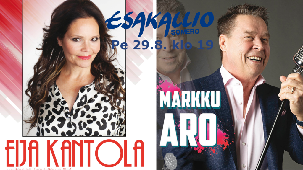 Markku Aro & Diesel ja Eija Kantola & Omega perjantaitansseissa
