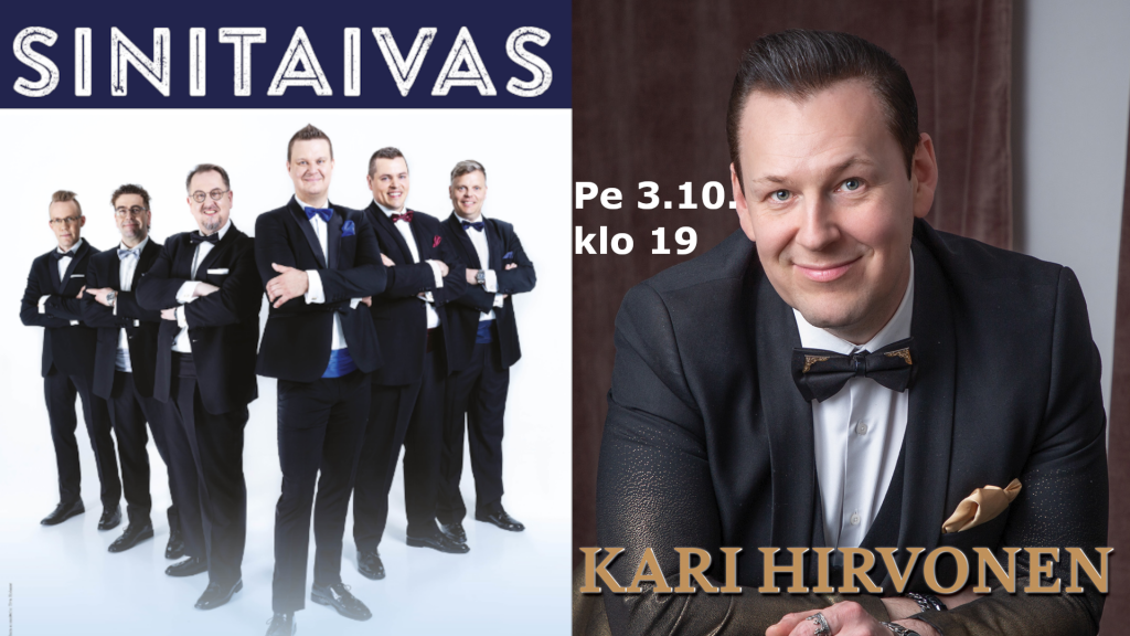 Sinitaivas ja Kari Hirvonen & Onnentähti perjantaitansseissa