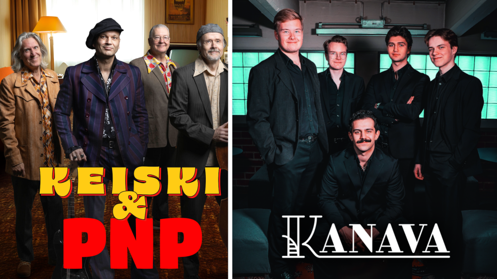 Keiski & PNP ja Kanava perjantaitansseissa.