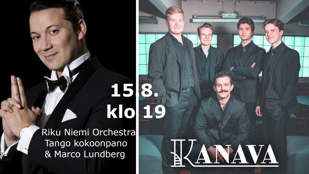 RNO TANGO solistinaan Marco Lundberg ja Kanava