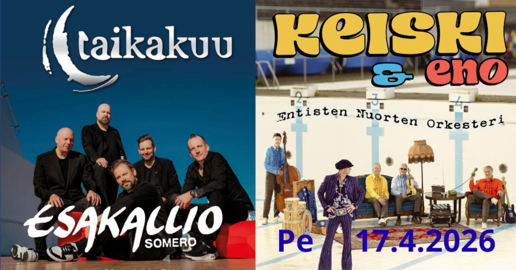 Keiski & ENO ja Taikakuu avaavat iltatanssien kauden