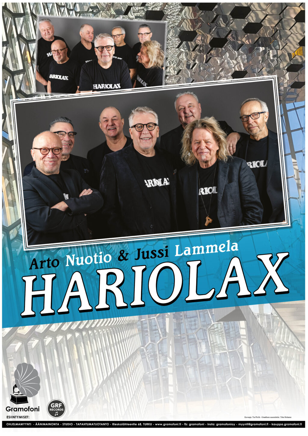Arto Nuotio, Jussi Lammela & Hariolax iltapäivätansseissa