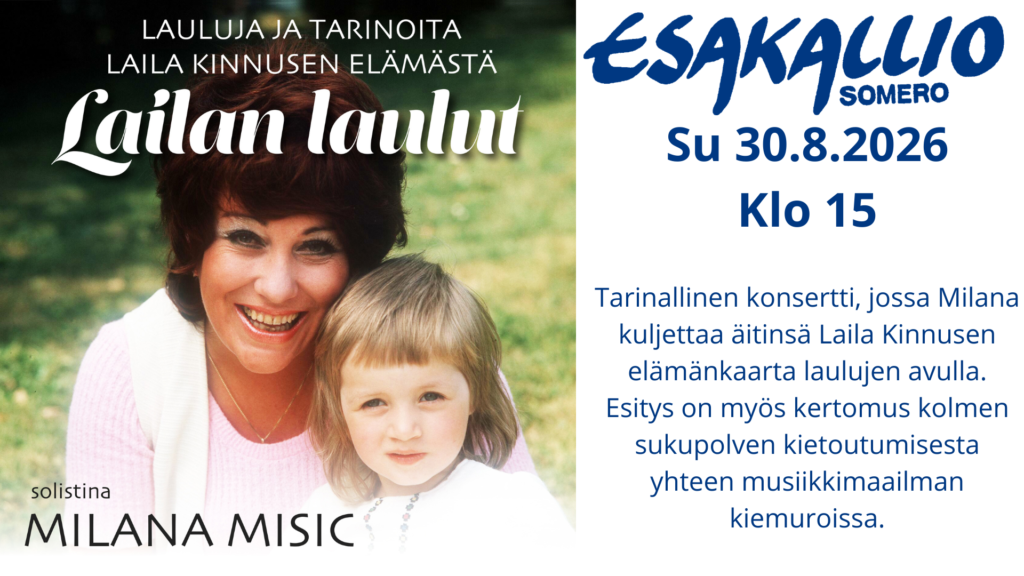 Milana Misic : Lailan Laulut-konsertti
