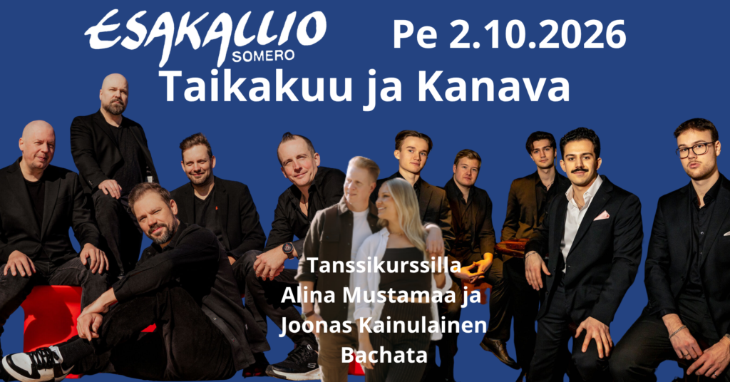 Taikakuu ja Kanava iltatansseissa